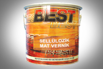BEST SELLULOZİK MAT VERNİK 0.85 L