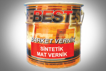 BEST BOYA sintetik mat parket vernik 0.85 L