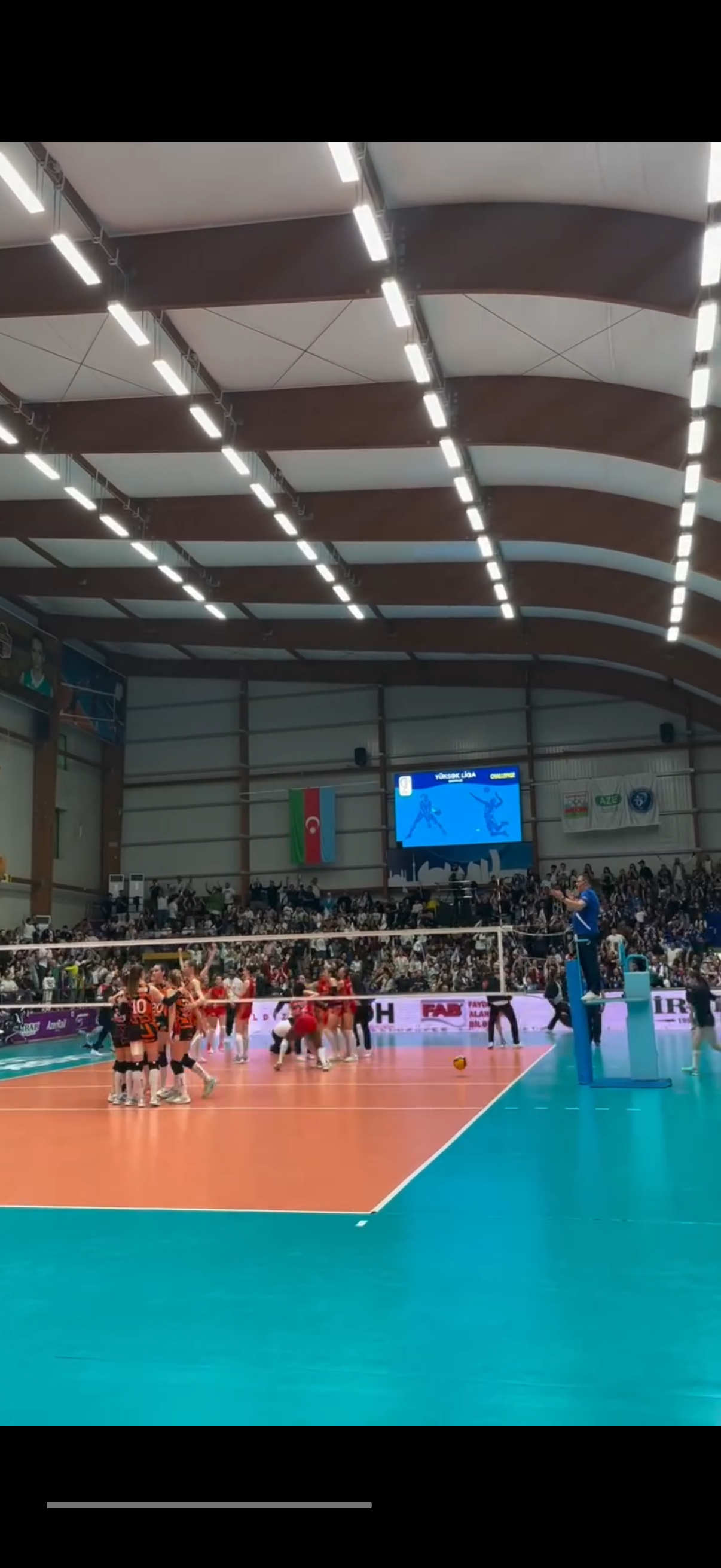 Azərbaycan Voleybol Federasiyası üçün Pelsan Neta ilə Müasir İşıqlandırma Həlli